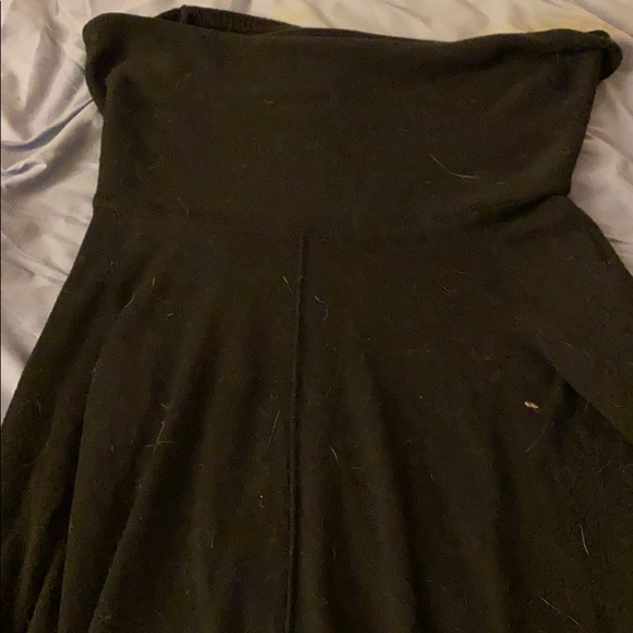 Express Black Cowneck Long Sleeve Dress Size M - Picture 2 of 3